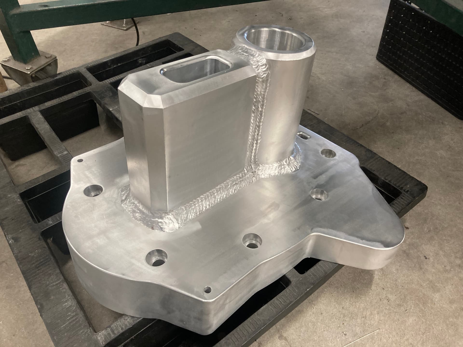 Soudage MIG sur embase aluminium